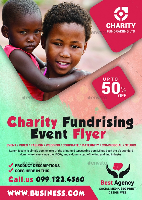 Fundraising Flyer Template