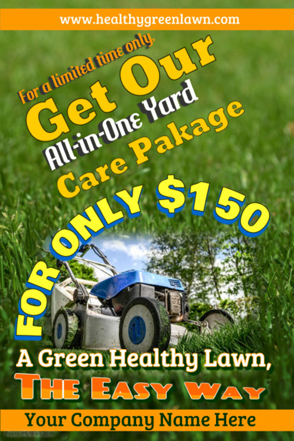 20+ Lawn Care Flyers - PSD, Vector EPS, JPG Download | FreeCreatives